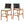Outdoor Acacia Wood Bar Stools (Set of 2)