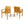 7-Piece Acacia Wood Outdoor Dining Set