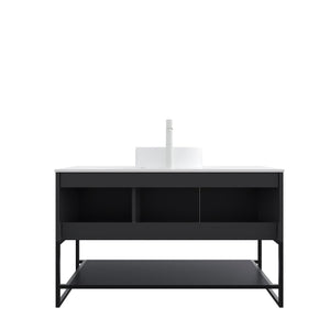 Tulio 48" Bathroom Vanity with Sink and Storage Cabinet
