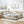 Mid-Century Upholstered Tufted Bed Frame with Backrest and Armrests