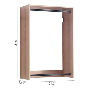 Devi - Wall Mounted Closet System, Modular Units