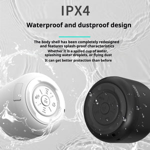 KP-826 Portable Mini Bluetooth Speaker Compact Outdoor Ready With Lanyard Ambient Light And Card Slot Factory Direct