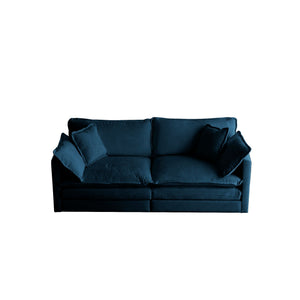 Modern Fabric Loveseat Sofa Couch for Living Room