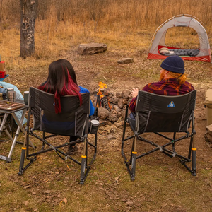 GCI Freestyle Outdoor Portable Folding Rocker and Camping Chair XL