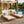 Lounge Chaise Set, Space Available On One Side, Acacia Wood In