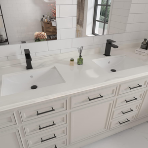 Single Handle Bathroom Faucet, Matte