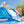 Intex Kool Splash Inflatable Pool Water Slide with Play Center, 1 Blue/1 Red