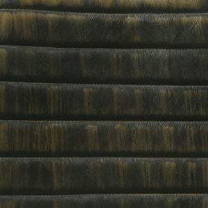 Tufted Cushion Side Bench With Tapered Legs