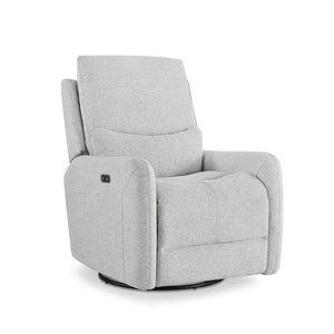 Dublin 30" Swivel Power Recliner Arm Chair Heathered