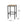 Outdoor Bar Stool With Slat Design And Metal Frame (Set of 2)