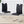 Bow Shaped Chairs, Ergonomic Design, Non Slip Base