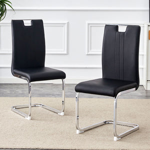Bow Shaped Chairs, Ergonomic Design, Non Slip Base