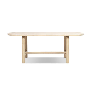 Milo - 8 Seat Oval Dining Table - Natural