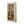 Rustic Style Display Cabinet With Glass Doors For Collectibles