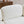 L-Shaped Sectional Sofa With Removable Ruffled Skirt, Flared Arms, Ottoman - White