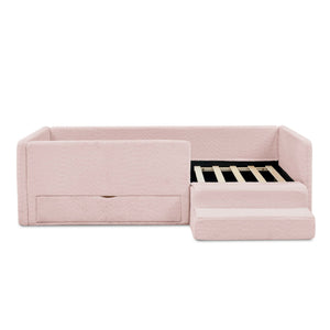 Safe Kids Bed With Guardrails And Storage