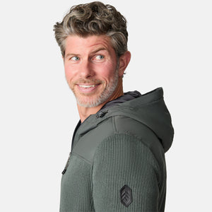 Men's Cable Fleece Brisk Jacket