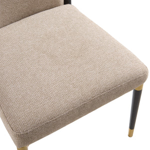 Modern Armless Dining Chair - Set of 2
