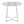 Cece - Contemporary / Glam Dinette Table