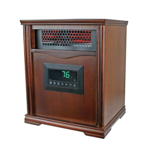 LifeSmart LifePro 4 Element 1500W Electric Infrared Quartz Indoor Space Heater