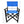 Folding Chair Wooden Director Chair Canvas Folding Chair Folding Chair (Set of 2) - Blue