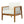 Outdoor 4-Piece Sofa Set, Acacia Wood Frame with Rope Detail, Water-Repellent