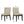 Roundhill Furniture - Rocco Contemporary Solid Wood Dining Chairs (Set of 2) - Beige