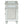 Varian - Mirrored Nightstand - Silver