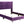 Upholstered Nailhead Trim Chic Bed
