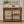 Solid Wood Spindle Woven Console