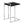 C-Shaped Accent Table, Contemporary & Modern