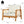 4-Pieces Sofa Set with Cushions Outdoor Loveseat & Coffee Table Set
