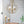 4 Light Metal Chandelier, Hanging Light Fixture With Adjustable Chain For Kitchen, Bulb Not Included - Gold