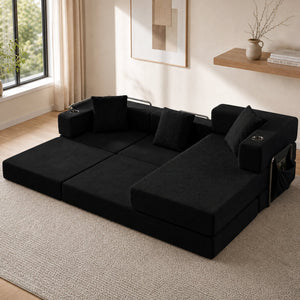 108" Modular Sectional Sofa with L-Shape Chaise