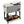 Portable Patio Cooler with Bottom Storage Shelf and Bottle Opener