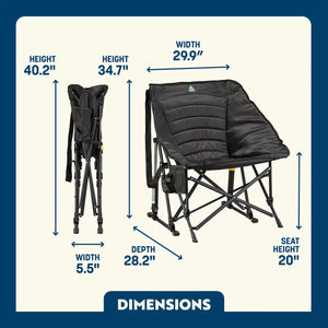 GCI Outdoor Puff Rocker  - Case Pack Bundle