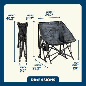 GCI Outdoor Puff Rocker  - Case Pack Bundle