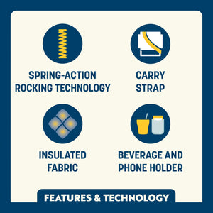 GCI Outdoor Puff Rocker  - Case Pack Bundle