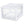 Sterilite 27 Quart Clear & White Plastic Storage Bin with One Drawer, 8 Pack