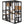 Outdoor Cat Enclosure With Sleeping Houses, Jumping Platforms, Scratching Post
