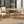 Outdoor Dining Set 5-Piece Patio Table And Chairs Set with Umbrella Hole