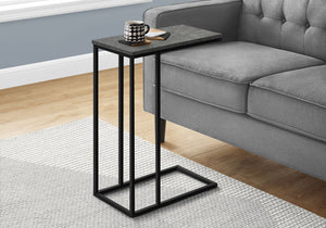Accent Table, C-Shaped, Space-Saving Functionality