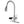 3-in-1 Kitchen Faucet with LED Temperature Display, Press-Type Glass Rinser, Pull-Down Sprayer, 3 Spray Modes, Brushed Nickel Finish, Stainless Steel Construction