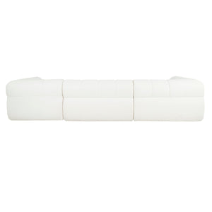 122" Modern L-Shaped Sectional Sofa with Chaise Lounge