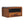 Chunky Chestnut Floating Bedside, 1-Drawer, 1 Open Slot
