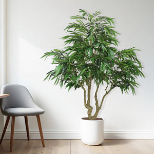 7FT Artificial Willow Tree Indoor Faux Greenery Plant