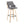 Stella - Contemporary Fixed Height Barstool With Swivel Square Footrest (Set of 2)
