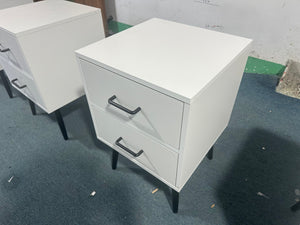 Modern 2-Drawer Nightstand