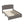 Upholstered Platform Bed With 2 Drawers And 2 Sets Of USB Ports On Each Side, Fabric
