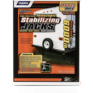 EAZ LIFT Adjustable Telescopic RV Jack, 16 to 30 Inches, 6,000 Pound Capacity